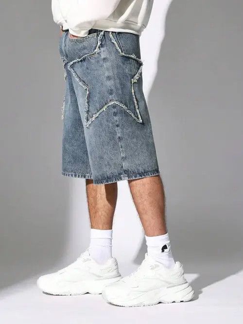 Hypebeast × Jean Pants Vintage Retro 90s jeans jorts shorts Size US 30 / EU 46 - 2 Thumbnail