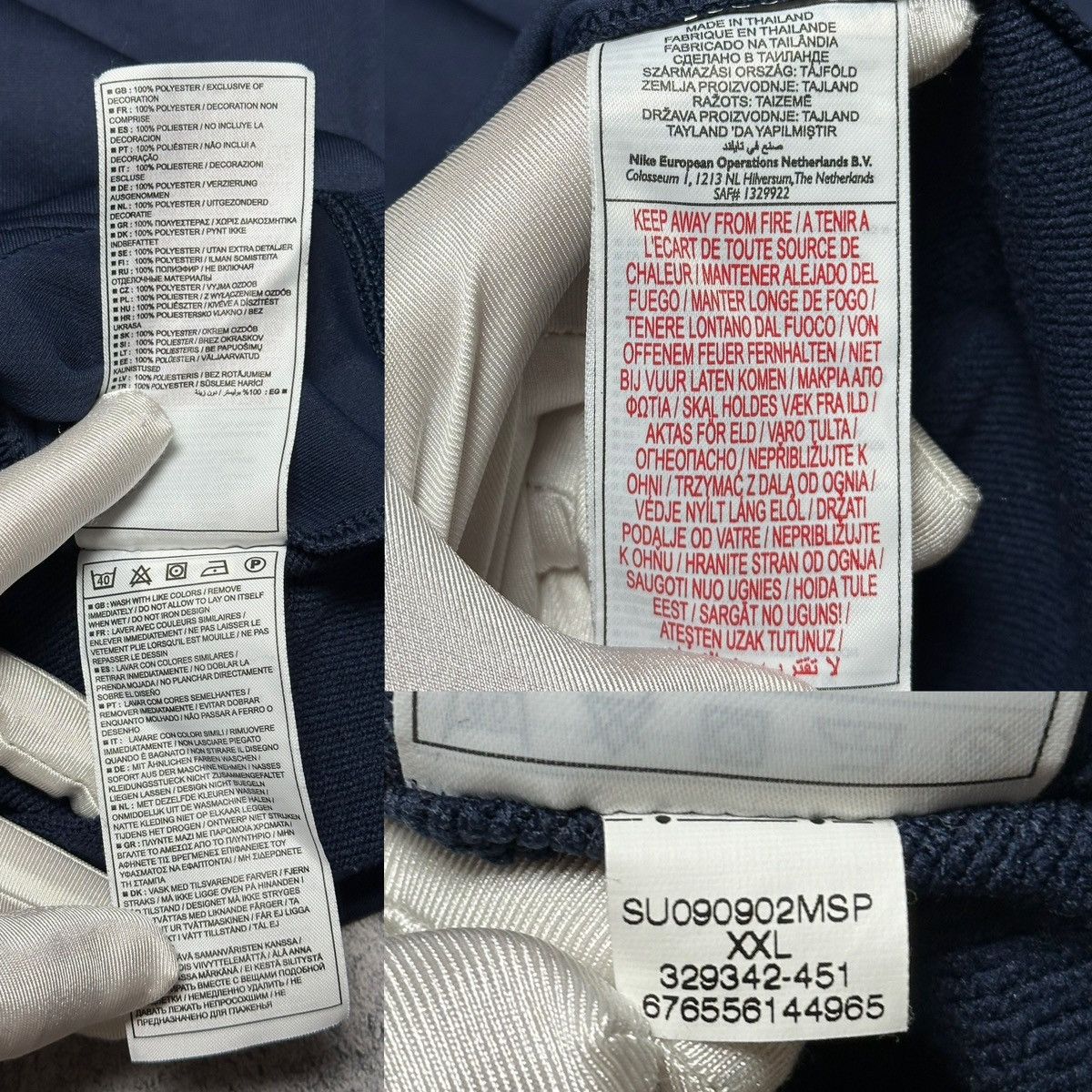 Nike Vintage Nike FCZ Zurich Football Sweatshirt Soccer Crewneck Size US XXL / EU 58 / 5 - 6 Thumbnail