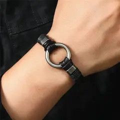 Japanese Brand Fuyuka x Fuka Rock punk style genuine leather belt Size 32 - 3 Thumbnail