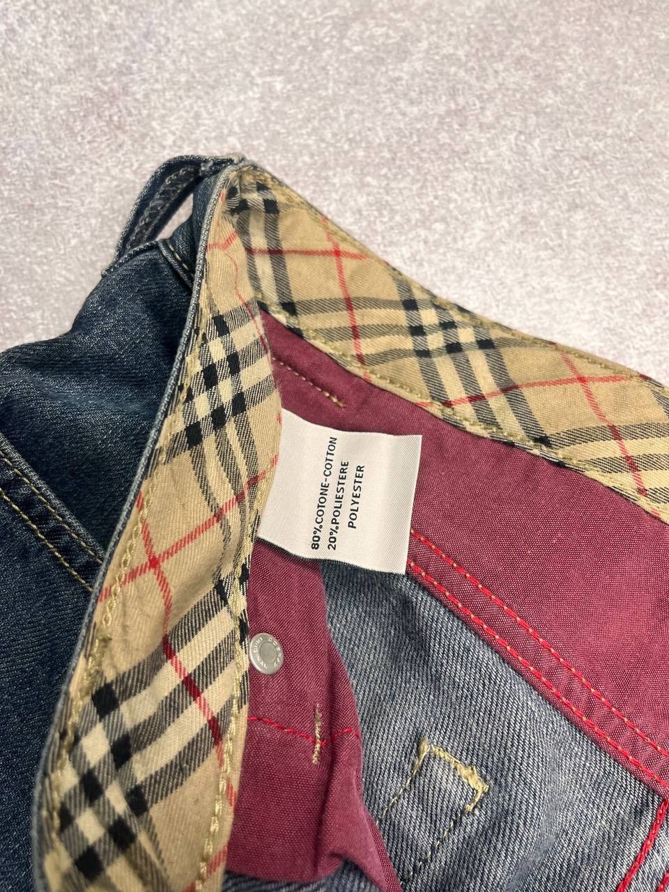 Burberry Vintage Burberry Nova Check Baggy Jeans Y2K 31 Size US 31 - 10 Thumbnail