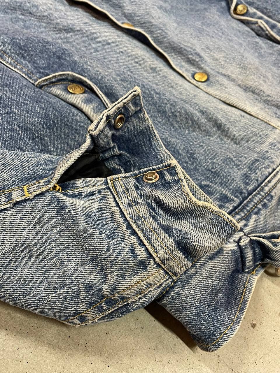 Lee 80's Vintage Lee Sherpa Denim Roper Jacket Size US M / EU 48-50 / 2 - 12 Thumbnail