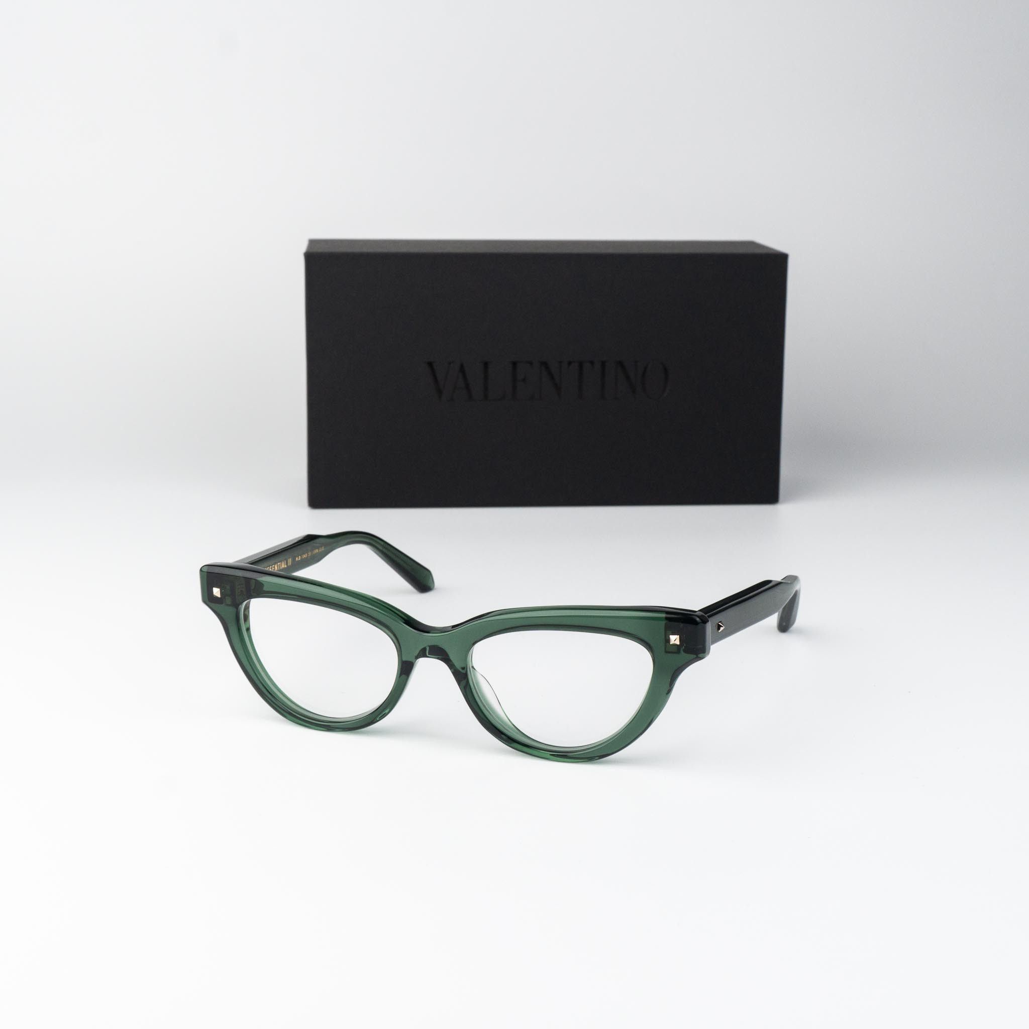 Valentino Valentino Women Eyeglasses Cat Eye V-ESSENTIAL II VLX-124 B Size ONE SIZE - 1 Thumbnail