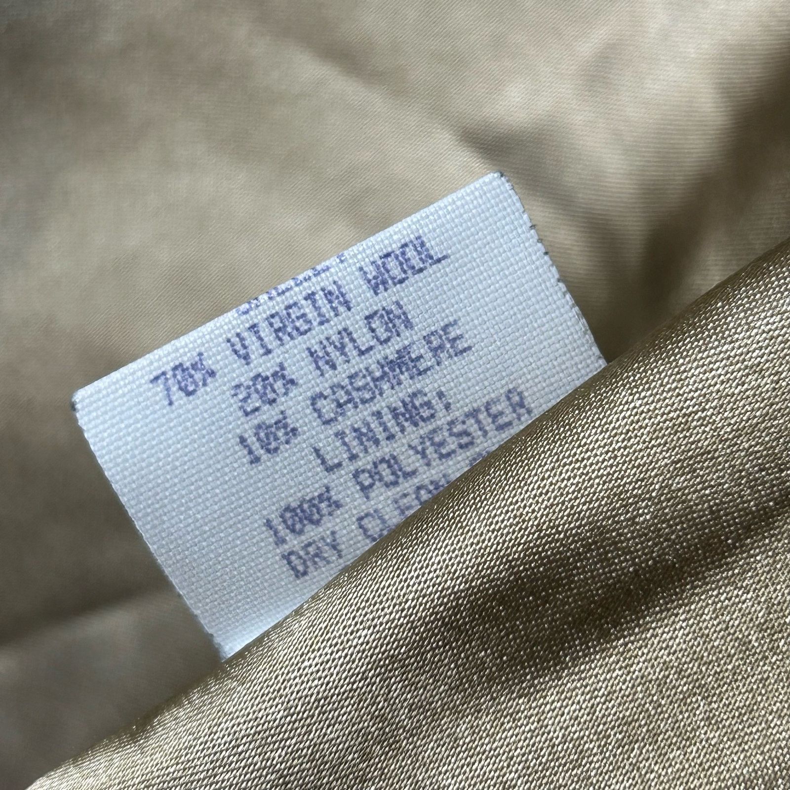 Pendleton Pendleton Coat Vintage Wool Nylon Cashmere Tan Career Sz 16W Size XXL / US 16-18 / IT 52-54 - 5 Thumbnail