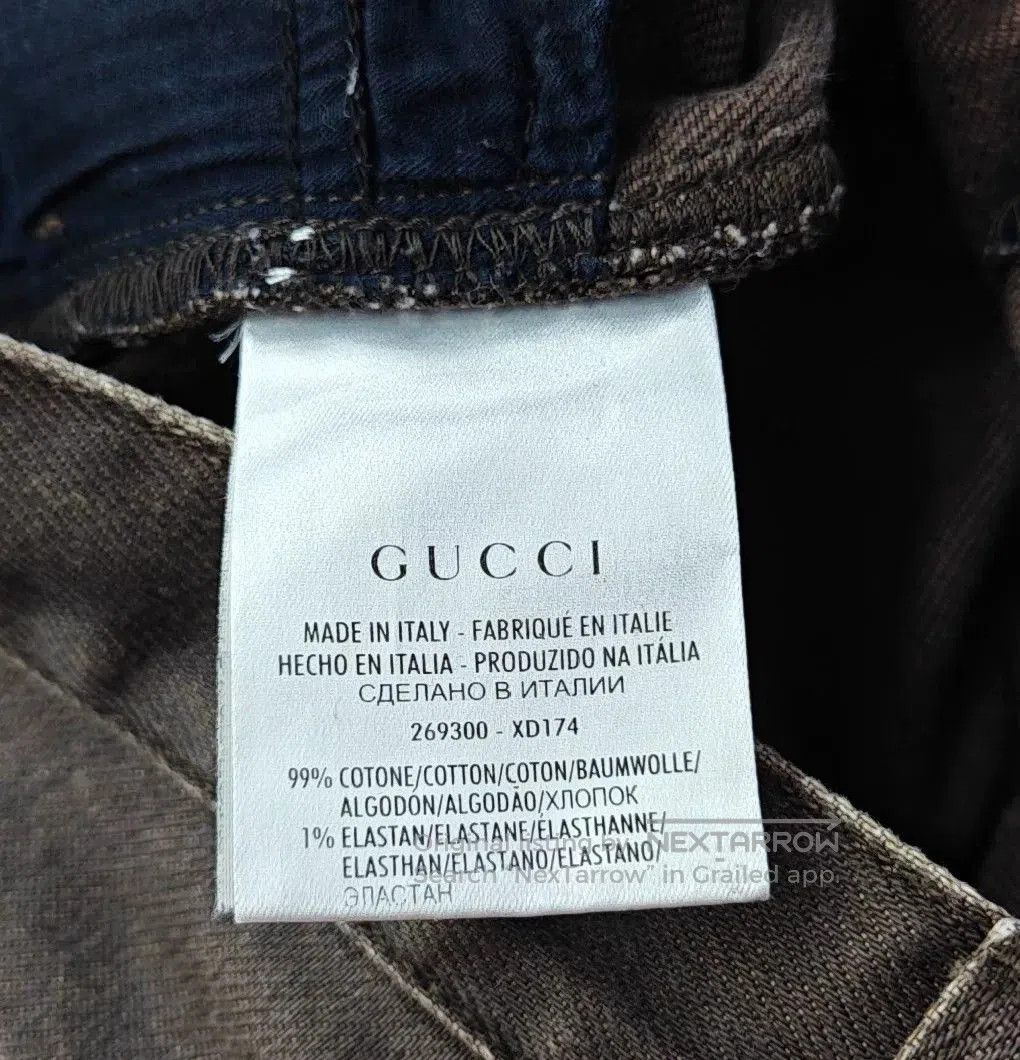 Gucci Gucci Women's Gray Jeans Size L. Size 35" - 3 Thumbnail