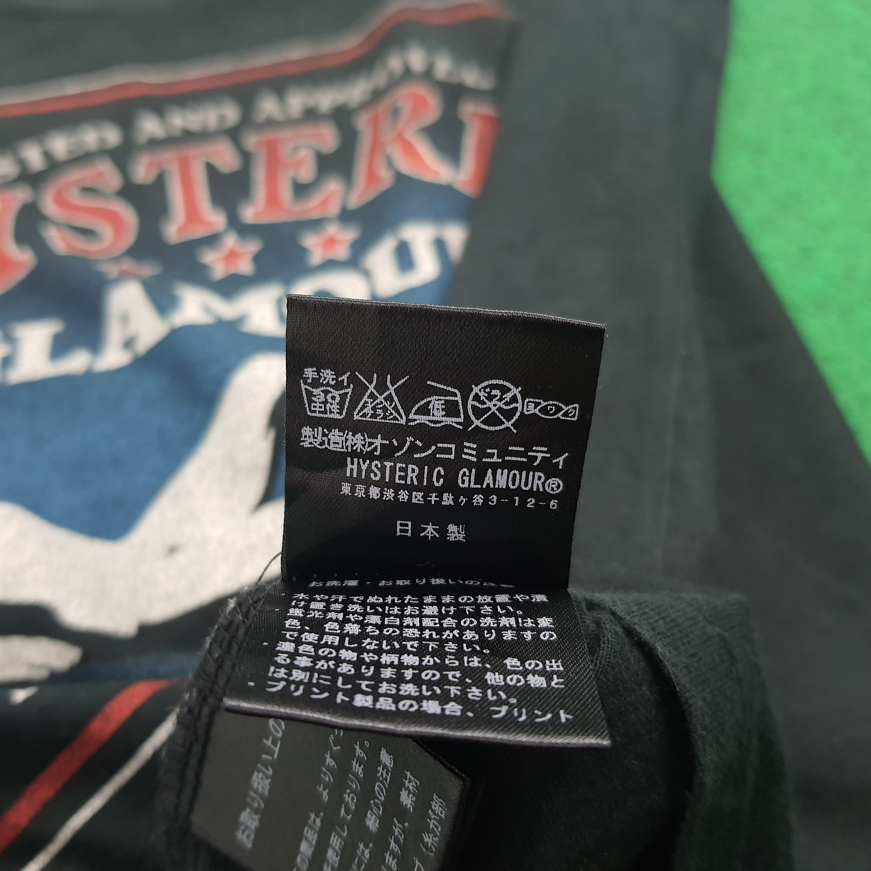 Hysteric Glamour × Japanese Brand × Vintage Hysteric Glamour Tshirt Size S / US 4 / IT 40 - 7 Thumbnail