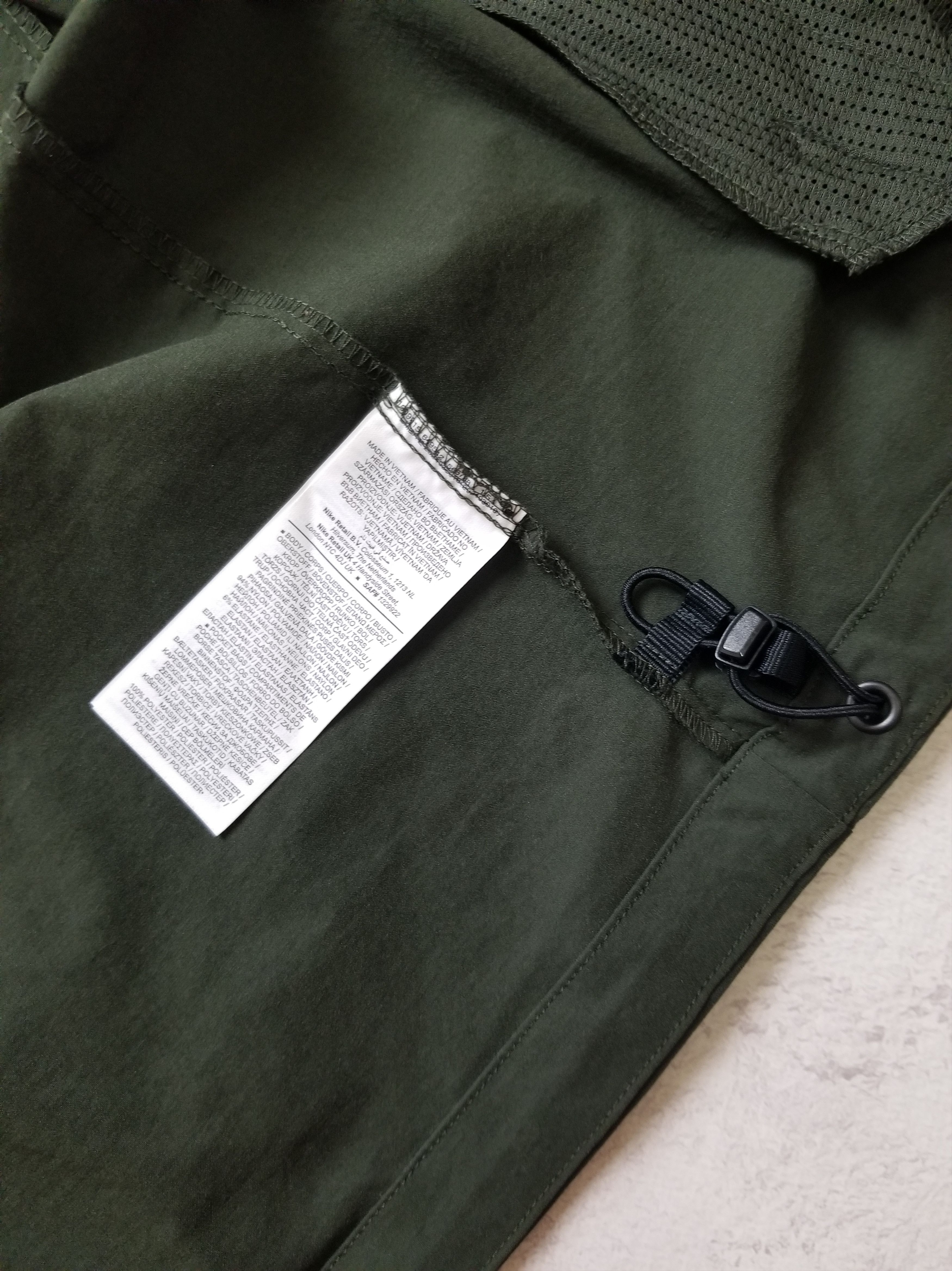 Nike Tech Woven Windrunner Tracksuit Jacket and Pants Olive Size US L / EU 52-54 / 3 - 7 Thumbnail