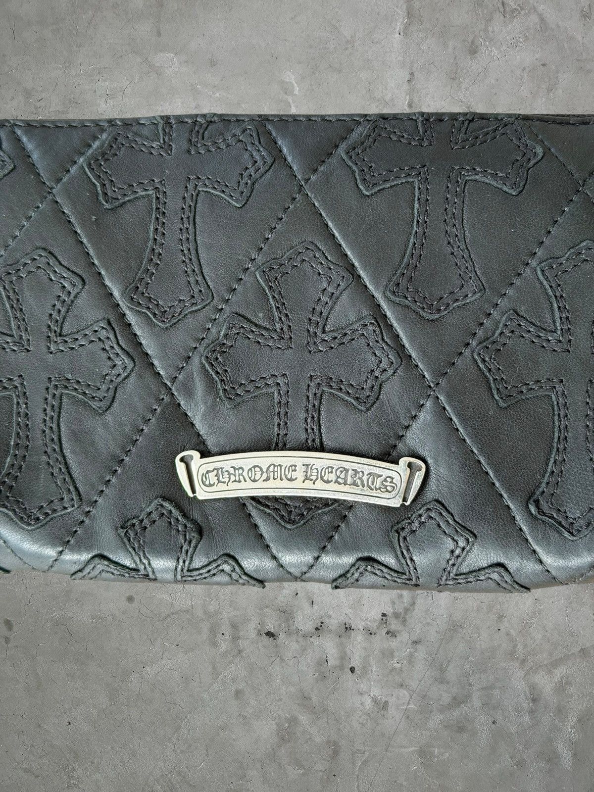 Chrome Hearts Chrome Hearts Cemetery Cross Wallet Size ONE SIZE - 4 Thumbnail
