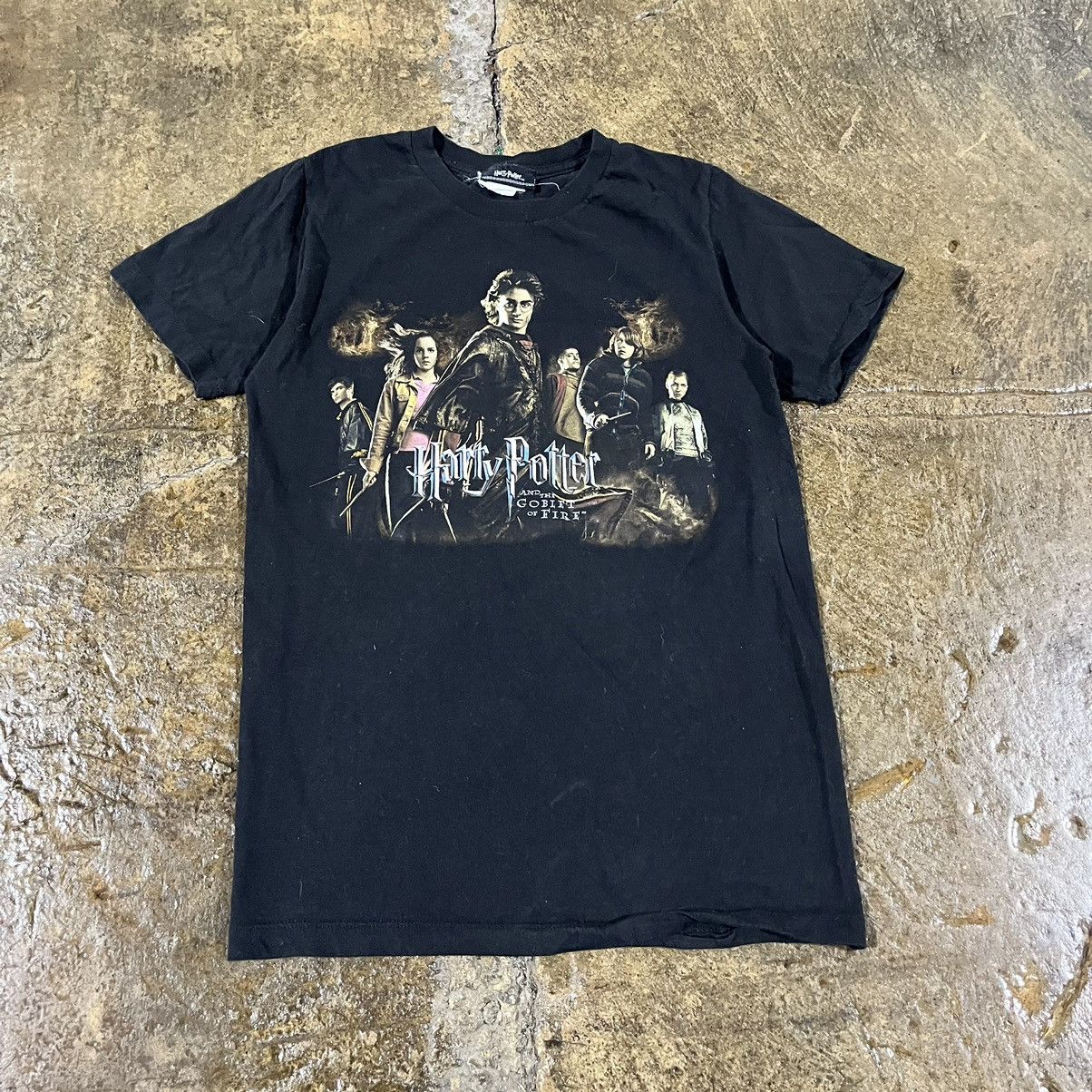 Vintage × Warner Bros Harry Potter And The Goblet Of Fire Vintage Y2K Movie Shirt Size US S / EU 44-46 / 1 - 3 Thumbnail