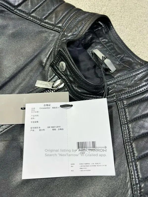 Other Dior Black Leather Men's Jacket . Size US XS / EU 42 / 0 - 3 Thumbnail