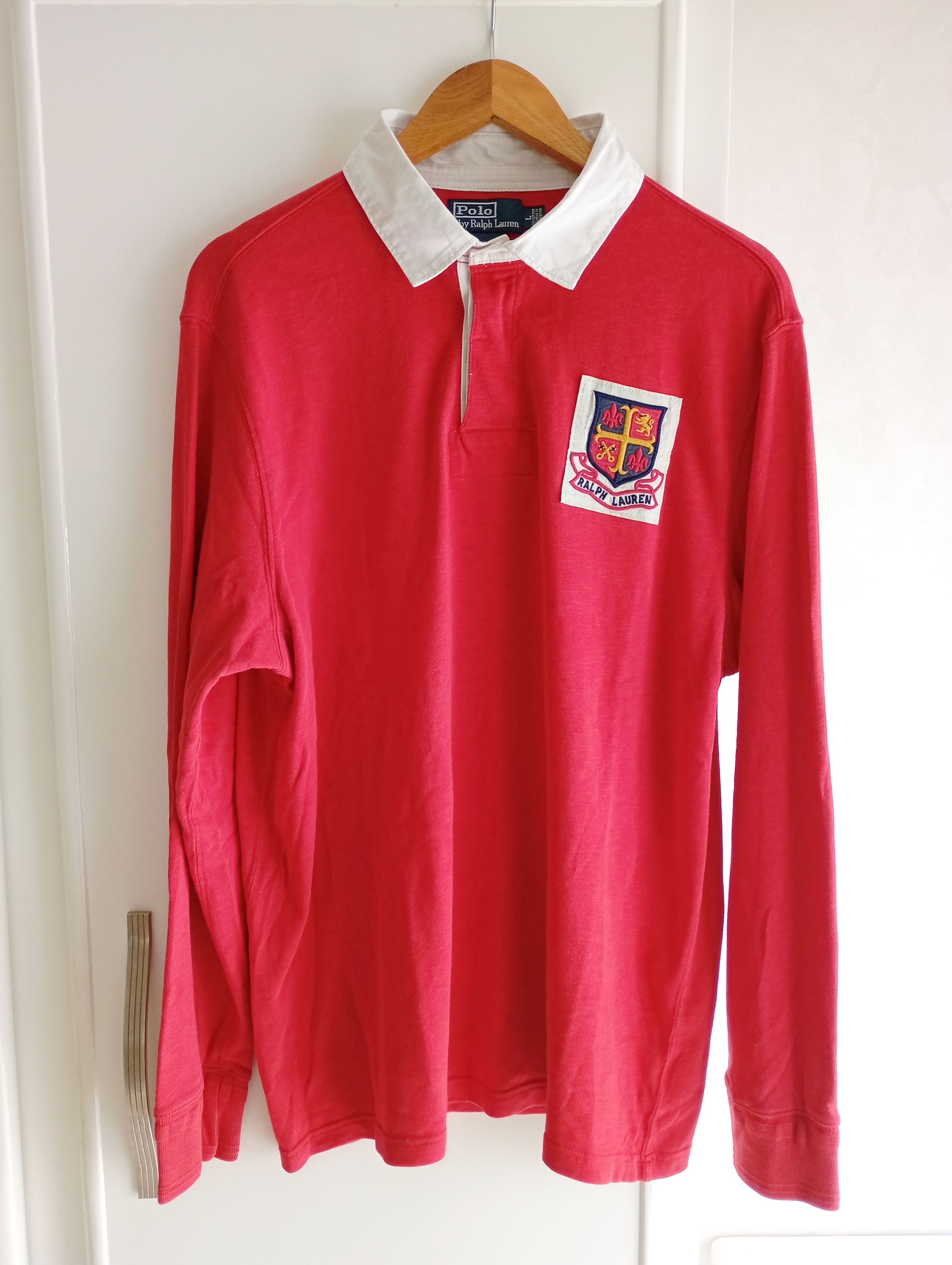 Polo Ralph Lauren Polo Ralph Lauren #3 Polo Rugby Shirt L Size US L / EU 52-54 / 3 - 1 Thumbnail