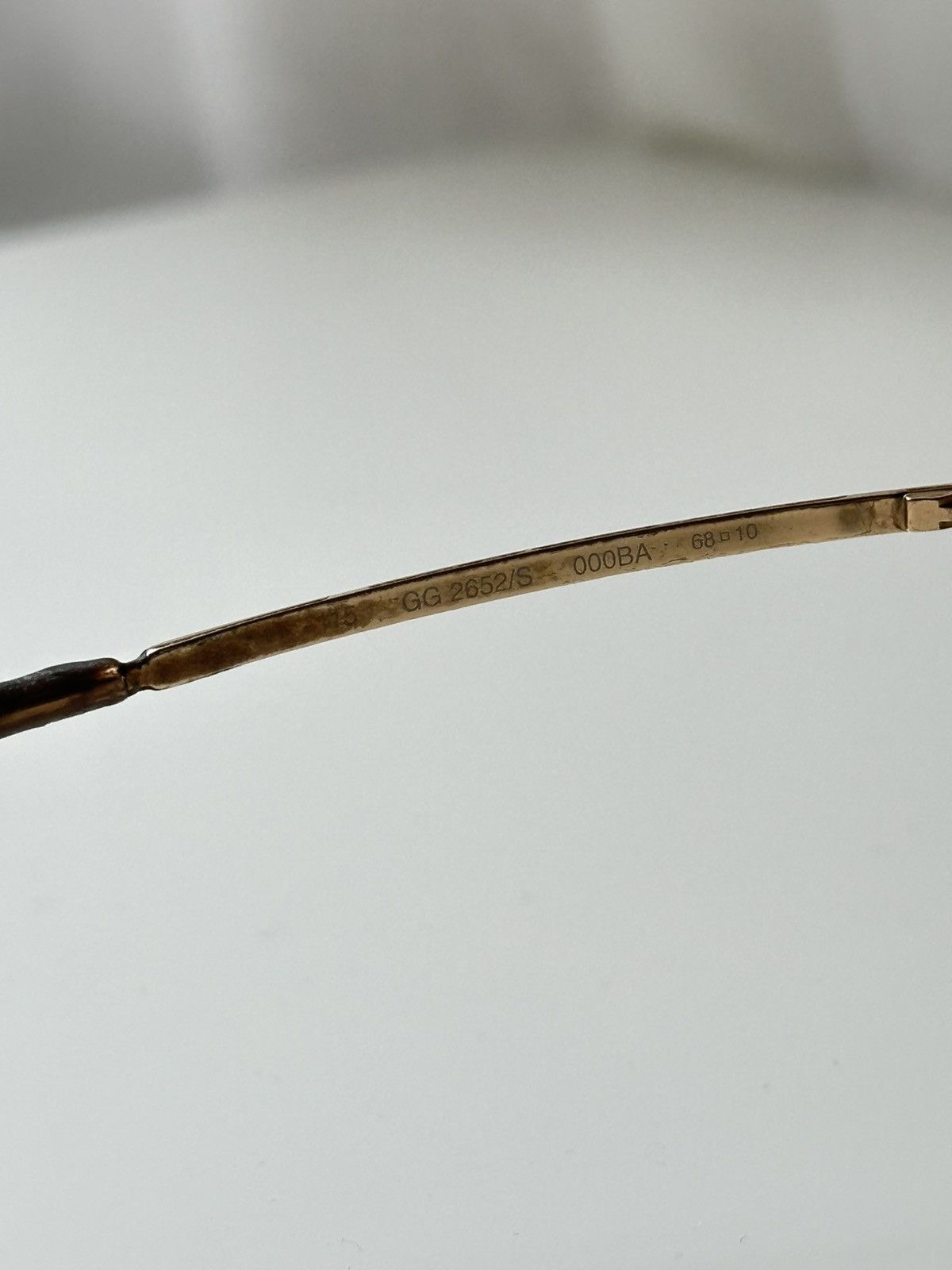 Gucci Gucci 00s Men’s Luxury Brown Rare Sunglasses Size ONE SIZE - 9 Thumbnail