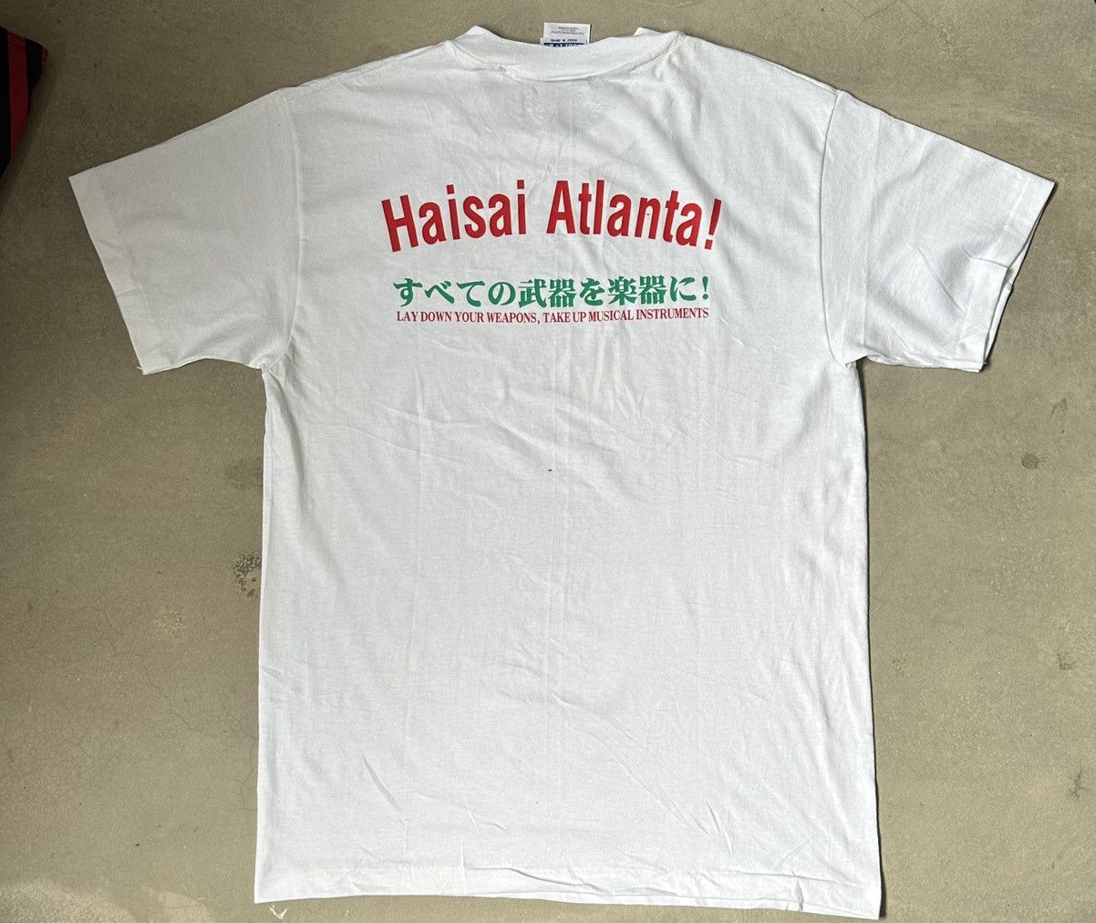 Vintage VINTAGE SHOUKICHI KINA & CHAMPLOOSE HAISAI ATLANTA TEE Size US M / EU 48-50 / 2 - 5 Thumbnail