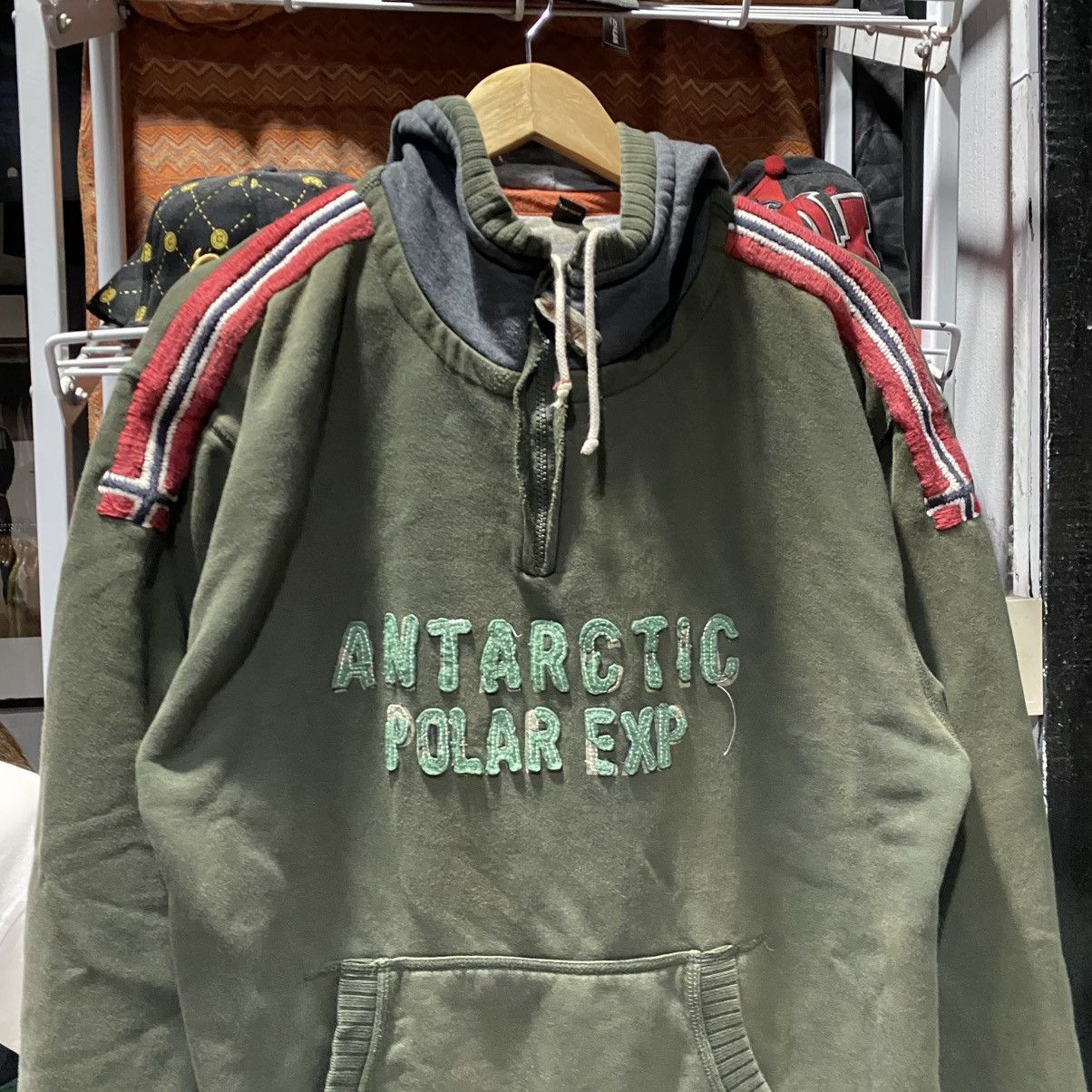 Napapijri Napapijri Antarctic Polar Expedition 1/4 Hoodie Sweatshirt Size US XXL / EU 58 / 5 - 3 Thumbnail