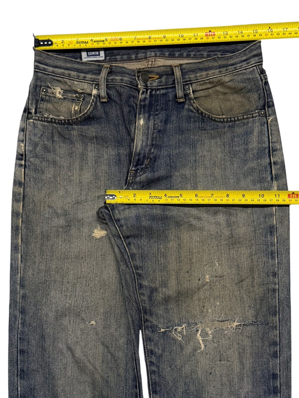Edwin Vintage EDWIN 403 International Basic Japan Denim | W30 Size US 30 / EU 46 - 17 Thumbnail