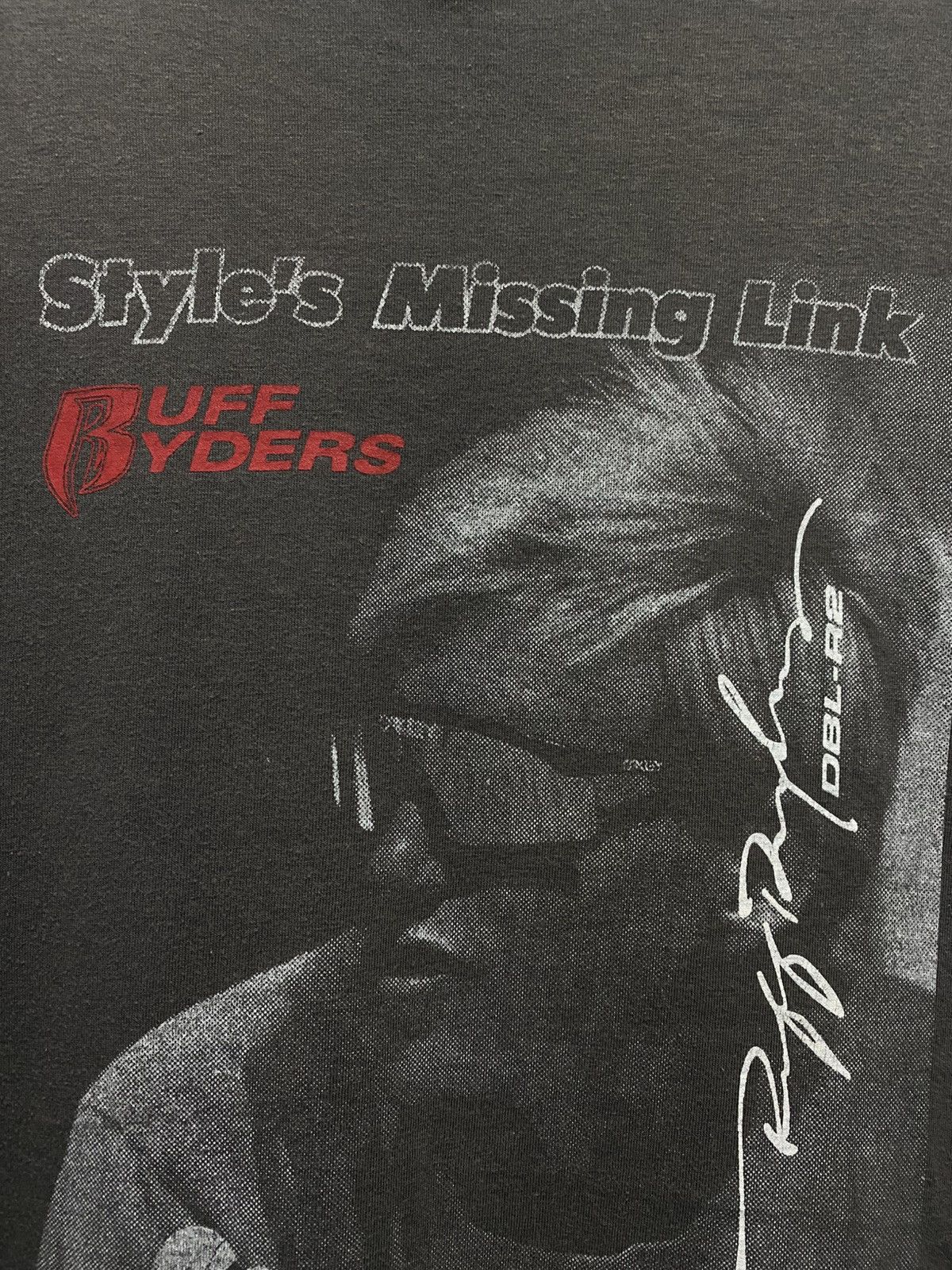 Ruff Ryders Rare Vintage Ruff Ryders Big Print Back Hit Tshirt Size US L / EU 52-54 / 3 - 5 Thumbnail