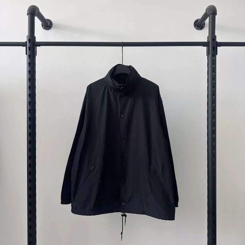 Balenciaga Coach Jacket Jacket with logo print on the back