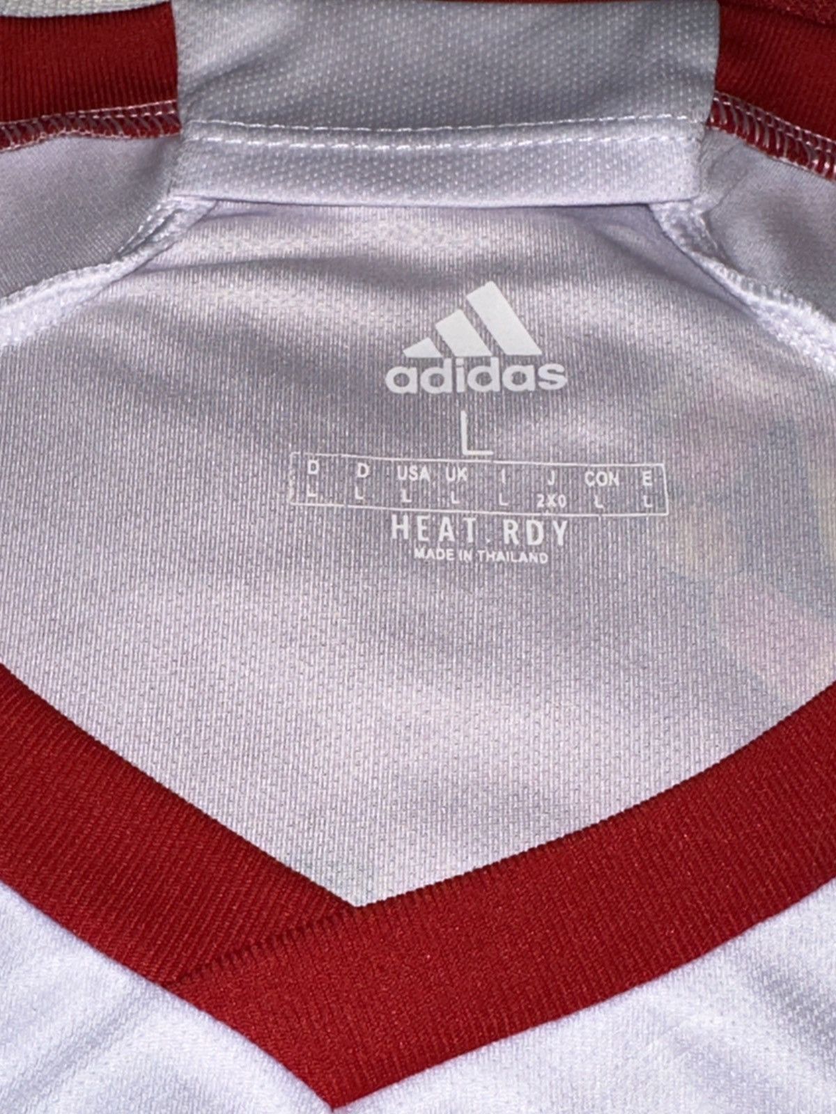 Adidas Peru National Team Jersey Soccer Adidas Lapadula #9 Men LRG Size US L / EU 52-54 / 3 - 5 Thumbnail