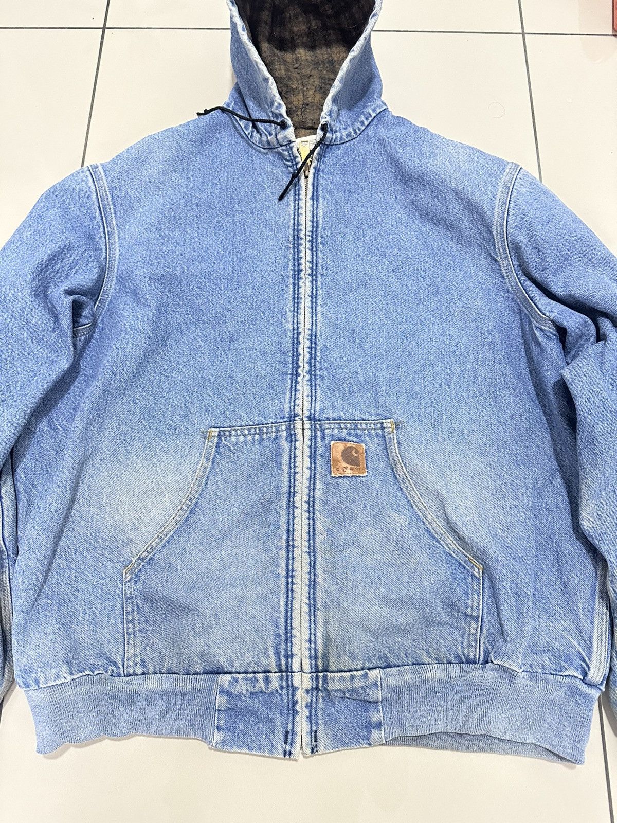 Carhartt Vintage Carhartt Chore Jacket WorkWear Detroit Jacket J08DST Size US XL / EU 56 / 4 - 5 Thumbnail