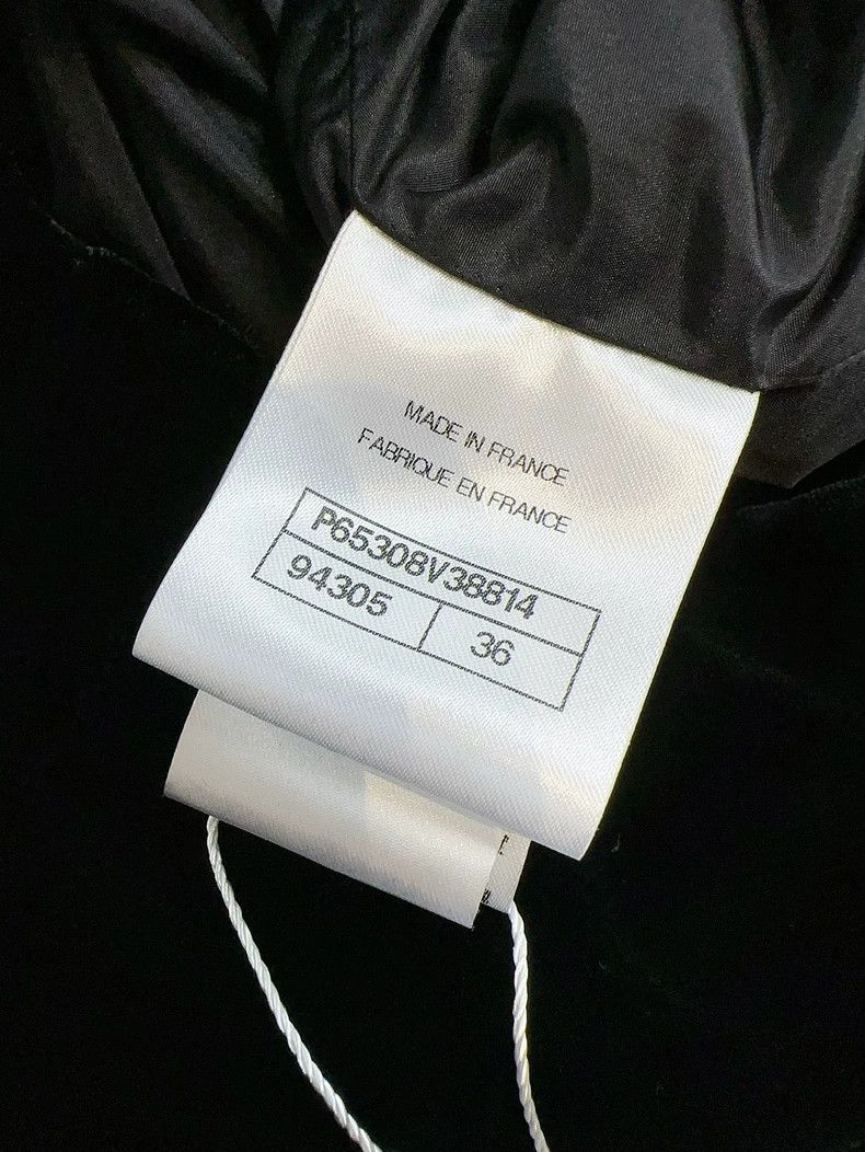 Chanel Chanel 20k equestrian series black gold velvet round neck Size XS / US 0-2 / IT 36-38 - 7 Thumbnail