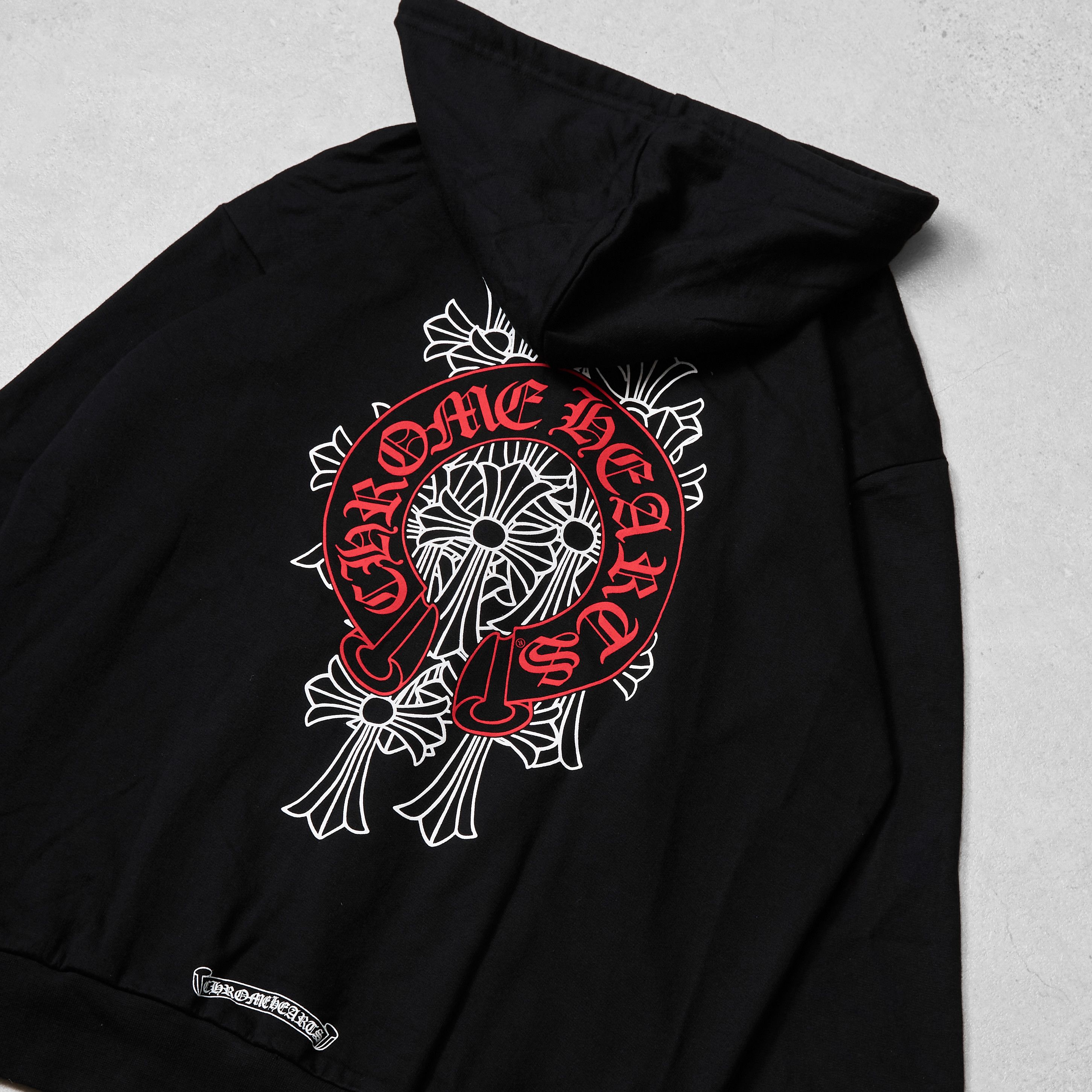 Chrome Hearts CHROME HEARTS Malibu Exclusive Horse Shoe Zip Up Hoodie Size US XXL / EU 58 / 5 - 7 Thumbnail