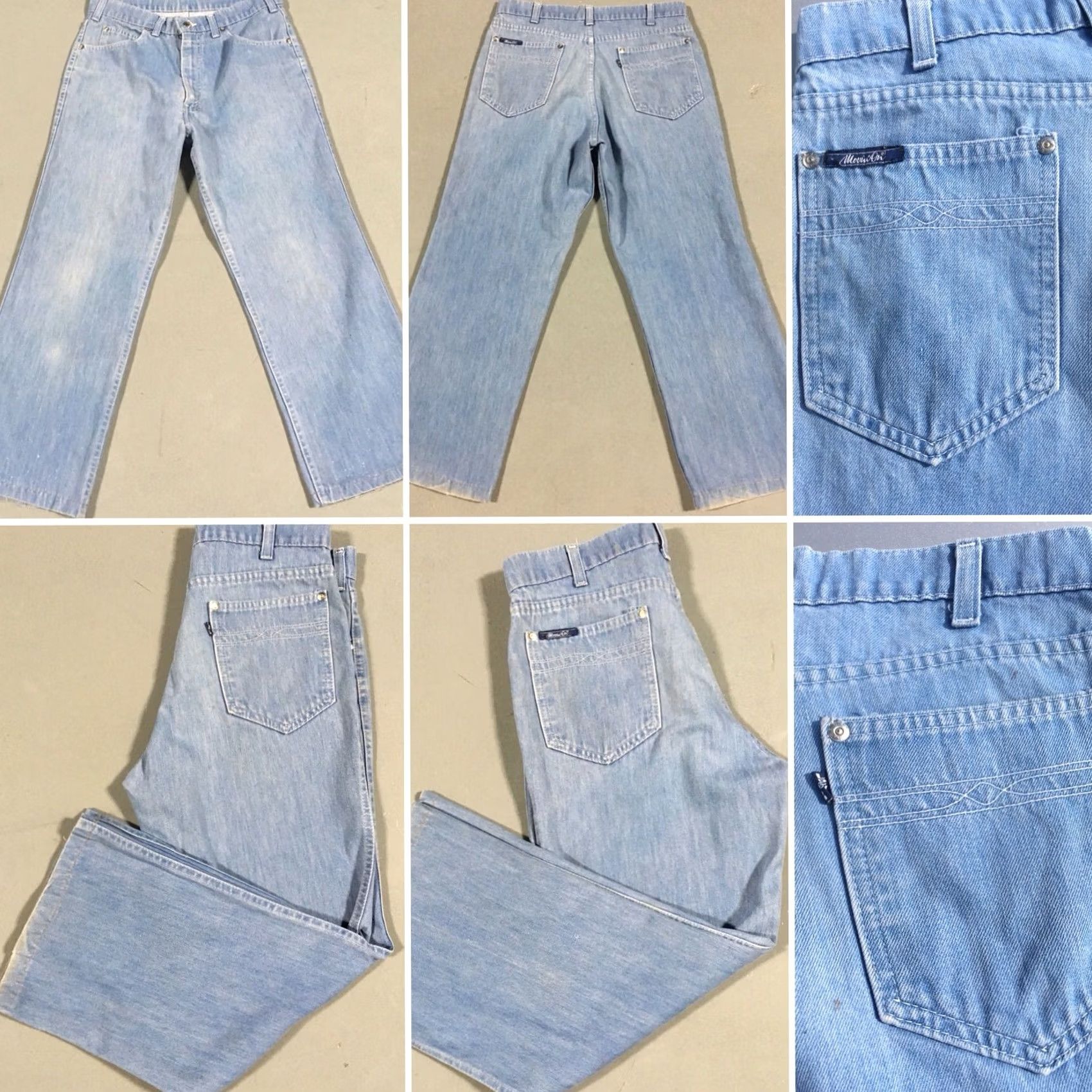 Vintage VINTAGE Levi’s Jeans Talon 42 Zipper 70s 31 Inseam 25.5 Denim Blue Hippy 1970s Mens Womens Girls Boys Regular 70s Size US 31 - 7 Thumbnail