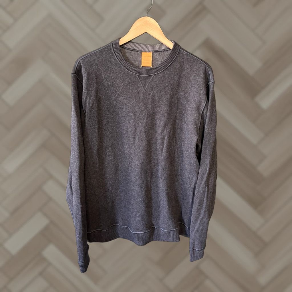 Vintage VINTAGE Tailor Mens Gray Long Sleeve Pullover Crewneck Size L NWT Size US L / EU 52-54 / 3 - 1 Thumbnail