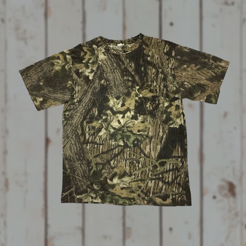 Vintage VINTAGE All Weather Camouflage T-Shirt Mens L Collared Short Sleeve USA Size US L / EU 52-54 / 3 - 1 Thumbnail
