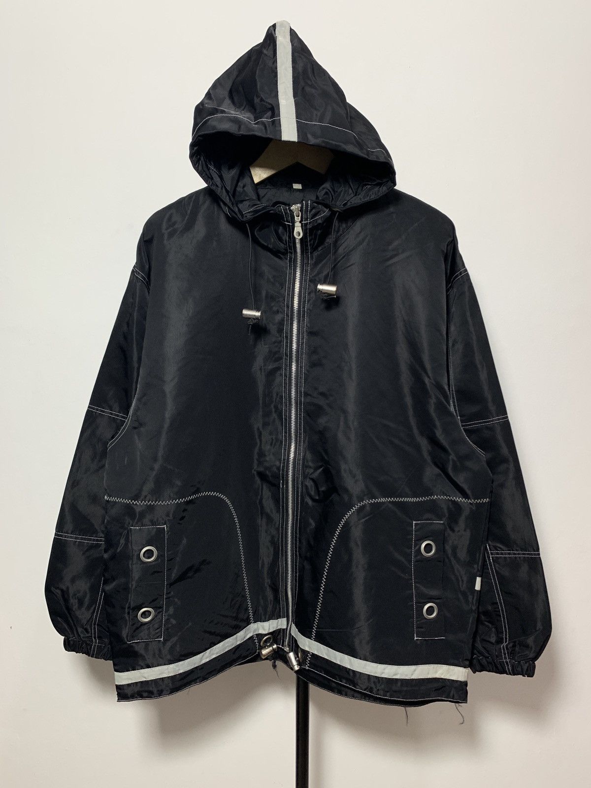 image of Hysteric Glamour x Issey Miyake 1990S Contrast Jacket Issey Miyake Mihara Yasuhiro Style in Black (