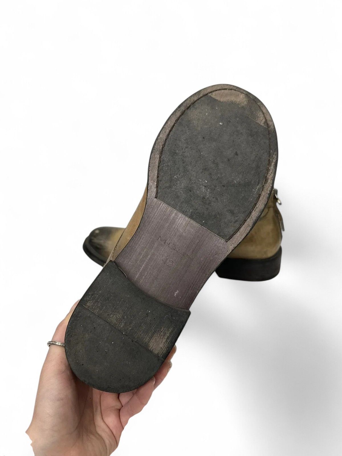 Leather Leather Boots AvantGarde AS 98 HandMade Italy Rare GOA Size US 9 / EU 42 - 9 Thumbnail