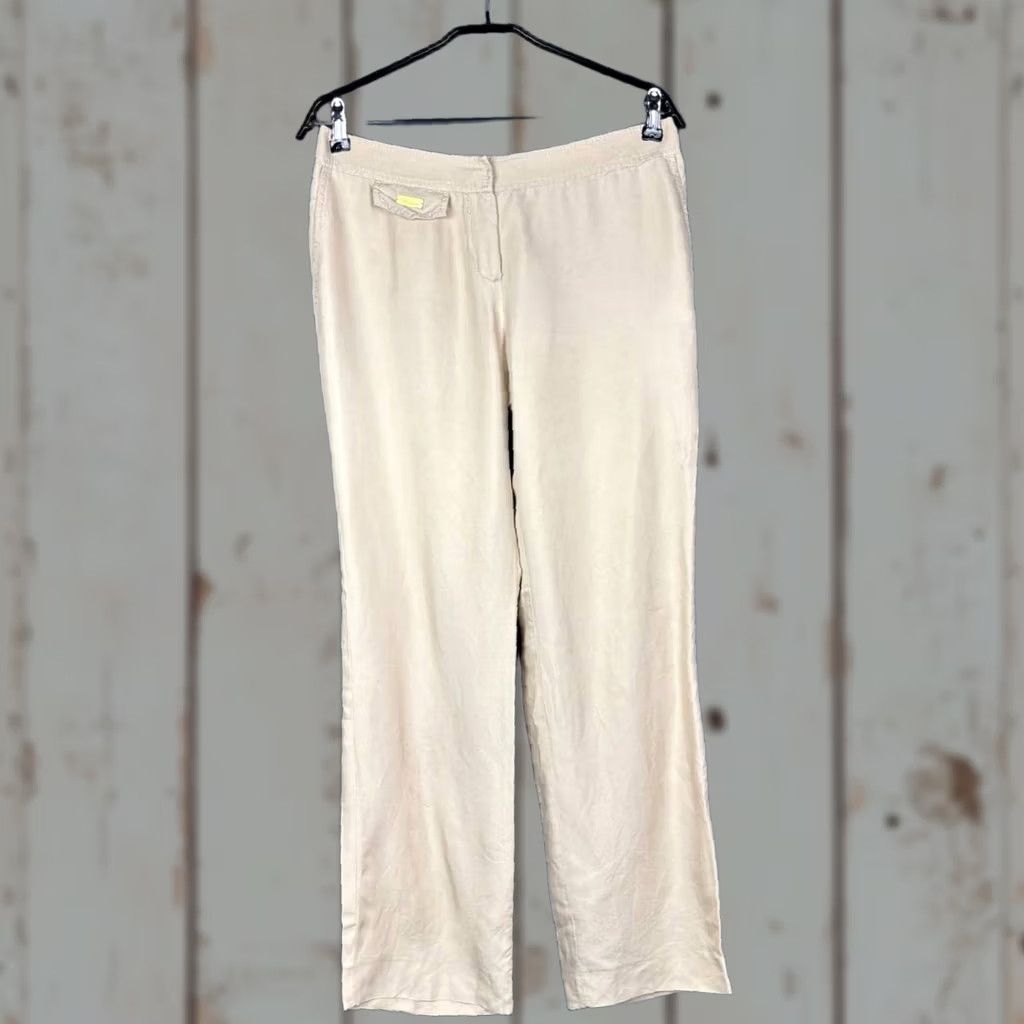 Blumarine Blumarine Pants Size 38 Beige Size 26" / US 2 / IT 38 - 1 Thumbnail