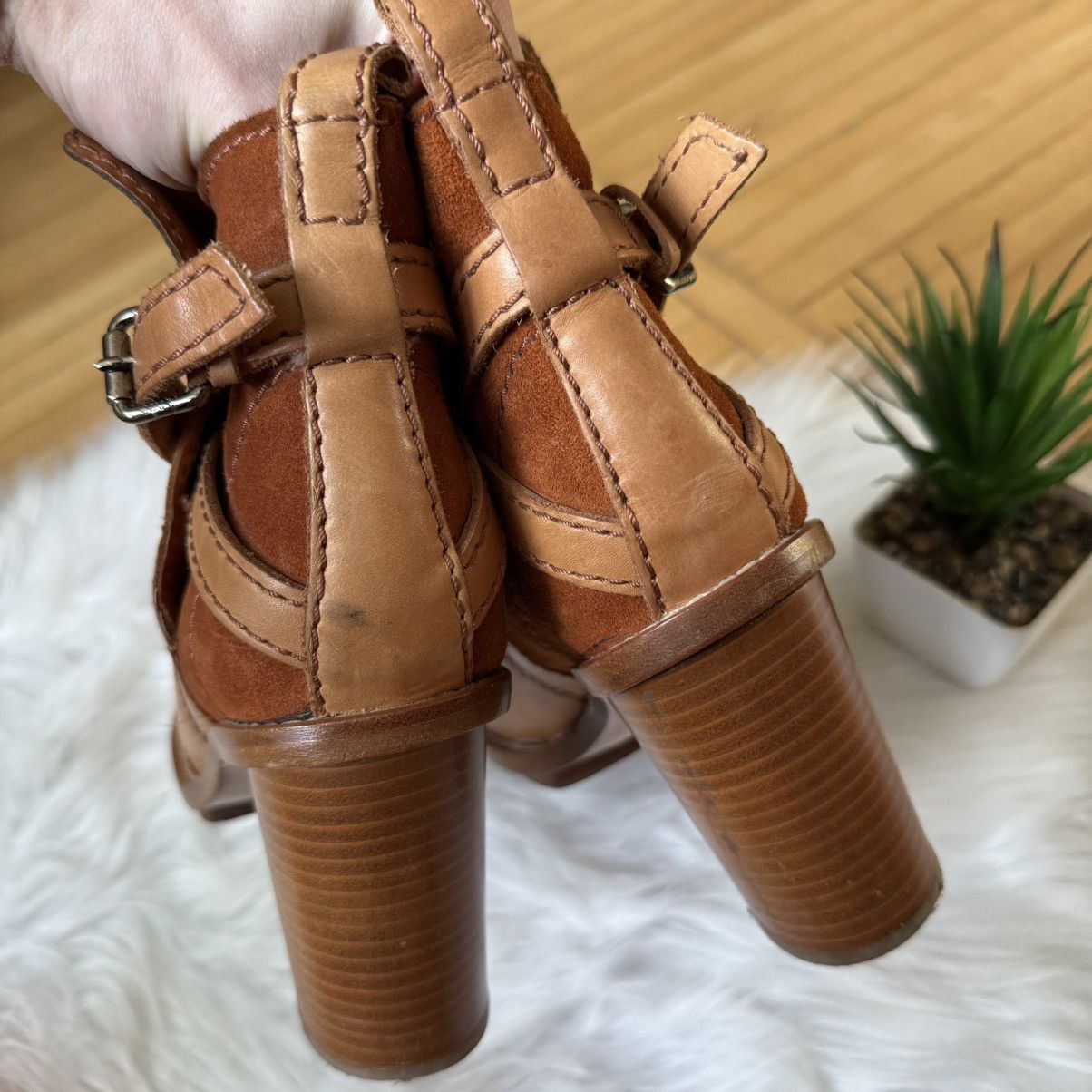 Acne Studios 📌 Vintage 00s Acne Studios Cypress Con Archive Boots Size US 7 / IT 37 - 12 Thumbnail
