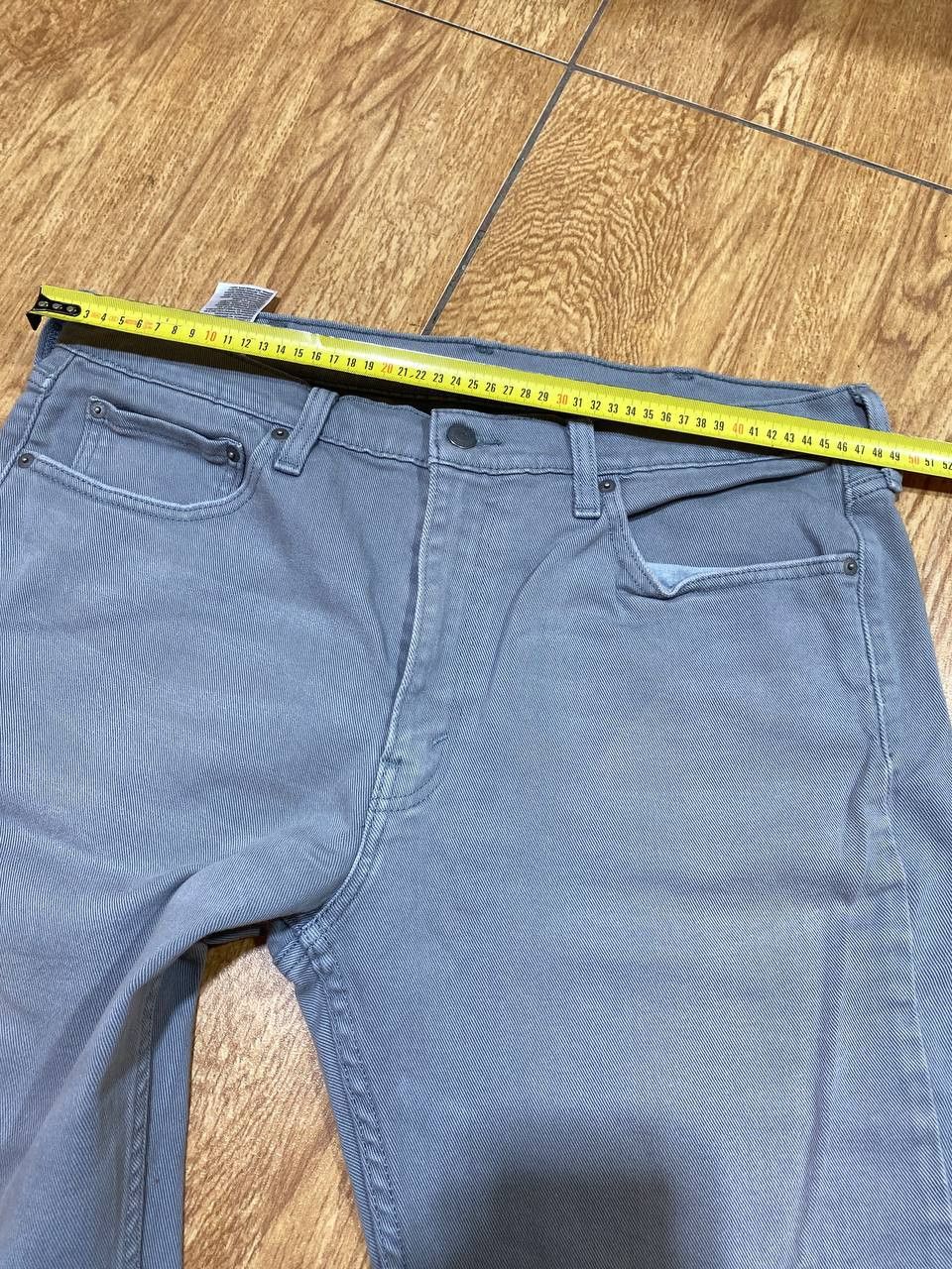 Levi's Levi's 514 Gray Light Wash Straight Jeans Mid Rise Button Size US 38 / EU 54 - 8 Thumbnail