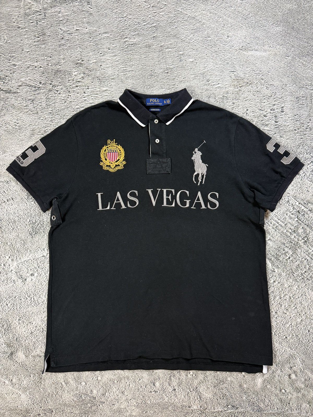 Ralph Lauren Chief Keef Polo Ralph Lauren Las Vegas vintage black silver Size US XL / EU 56 / 4 - 1 Thumbnail