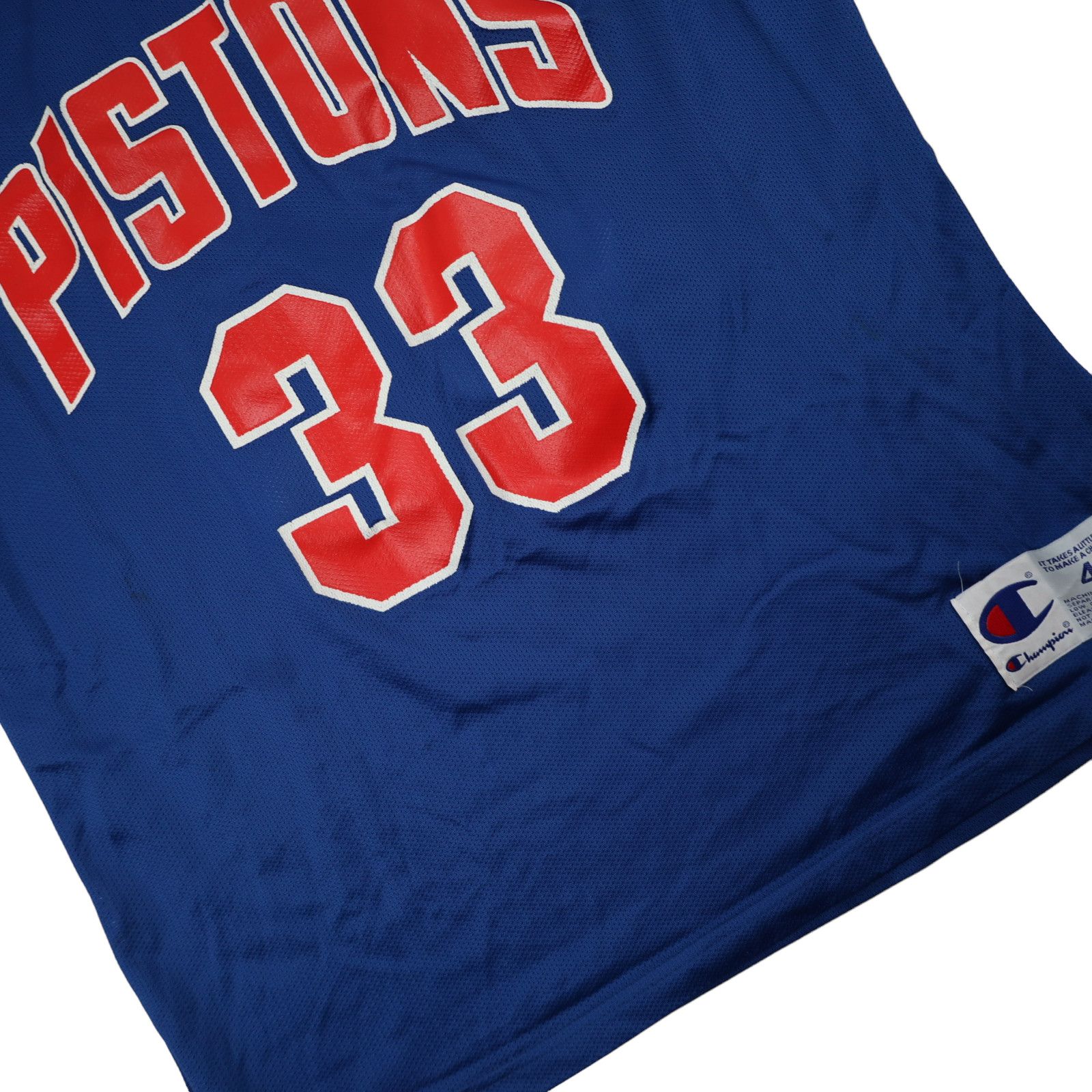 Champion × NBA × Vintage Vintage Champion Detroit Pistons #33 Grant Hill Jersey Size US L / EU 52-54 / 3 - 3 Thumbnail