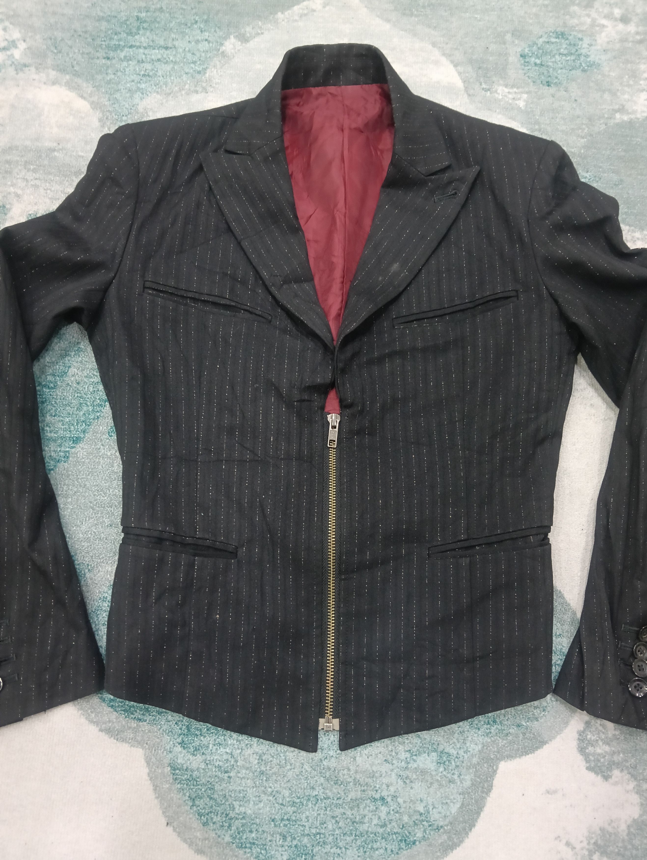 Designer × If Six Was Nine × Japanese Brand DeadlyJester Gothic Like Blazer Jacket Size US S / EU 44-46 / 1 - 3 Thumbnail