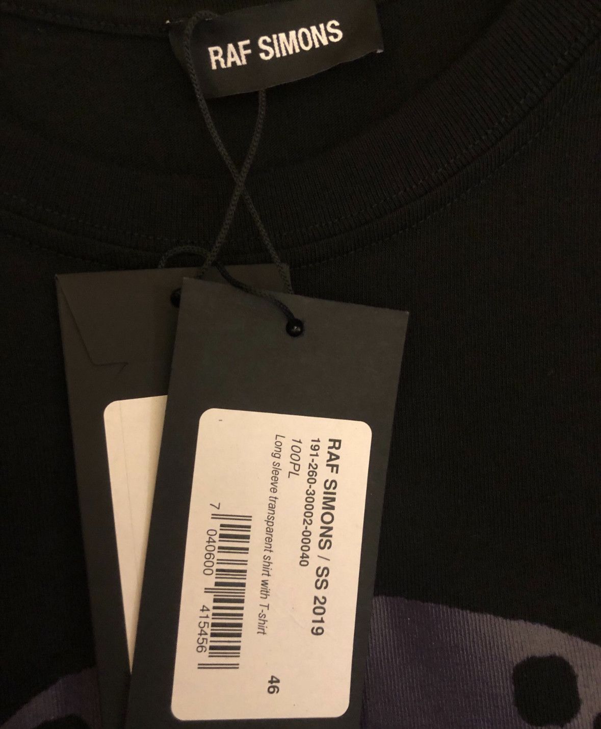 Raf Simons Raf Simons T-shirt with abstract head print Size US S / EU 44-46 / 1 - 3 Thumbnail