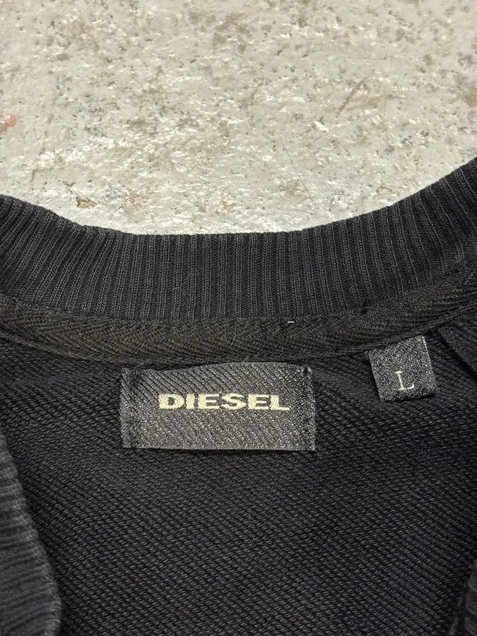 Diesel Diesel Black Multi Zips Sweater Size US S / EU 44-46 / 1 - 10 Thumbnail