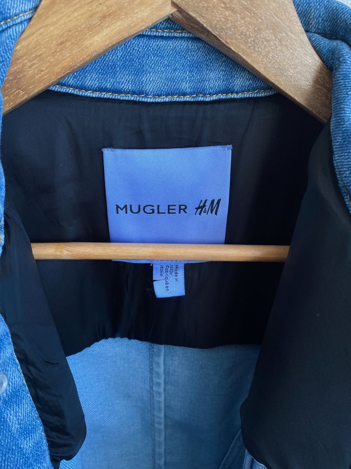 Mugler x H&M Denim Jacket Size М