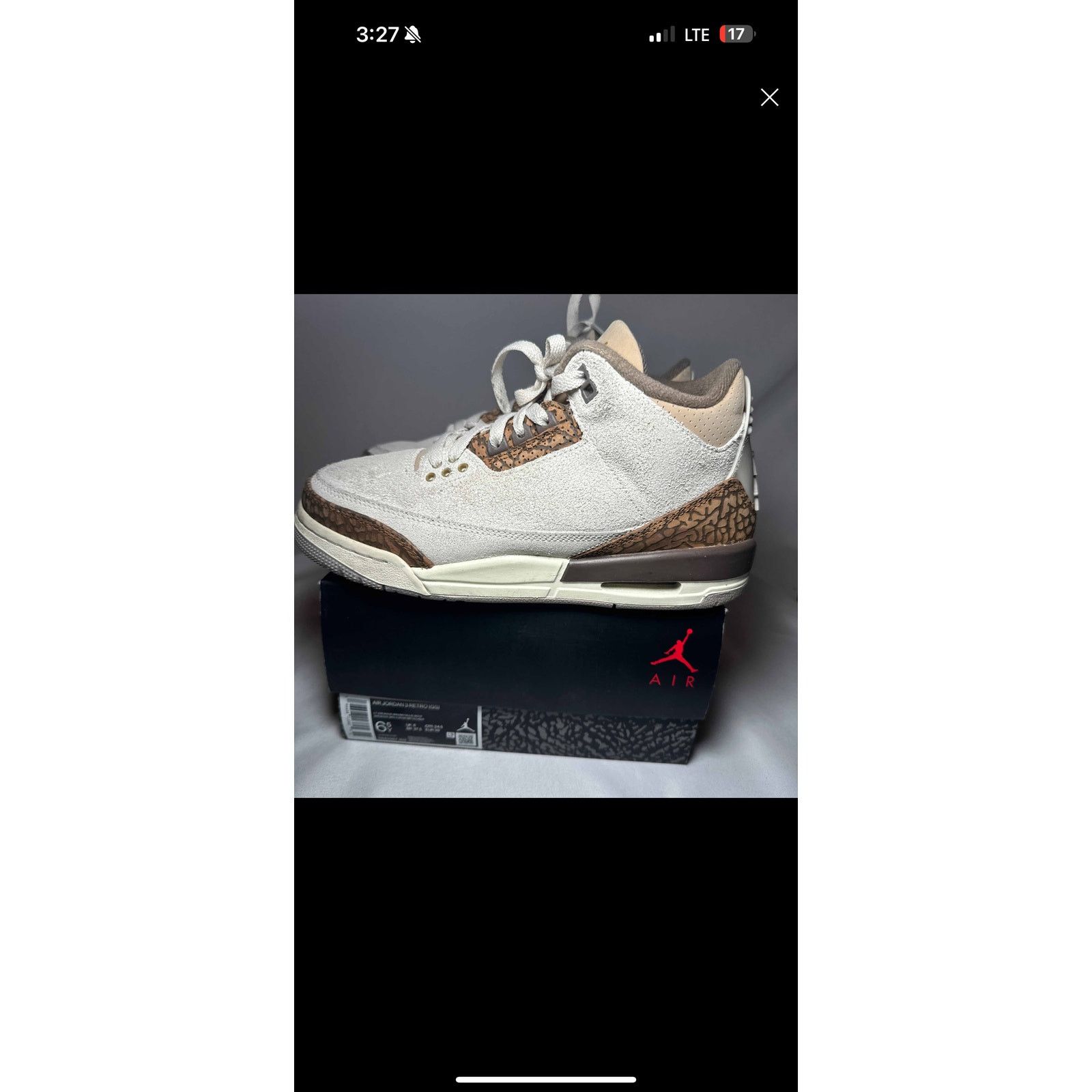 Jordan Brand × Nike Size 6.5 - Nike Air Jordan 3 Retro GS Palomino Men's Shoes Size US 6.5 / EU 39-40 - 9 Thumbnail