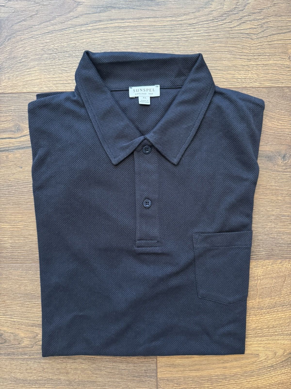 Sunspel Sunspel Navy Riviera Polo - Size XL Size US XL / EU 56 / 4 - 1 Thumbnail