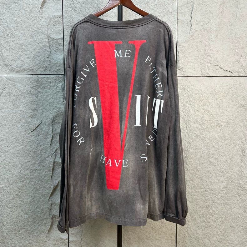 Saint Michael Saint Michael Printed letter long sleeves Size US XXL / EU 58 / 5 - 2 Thumbnail