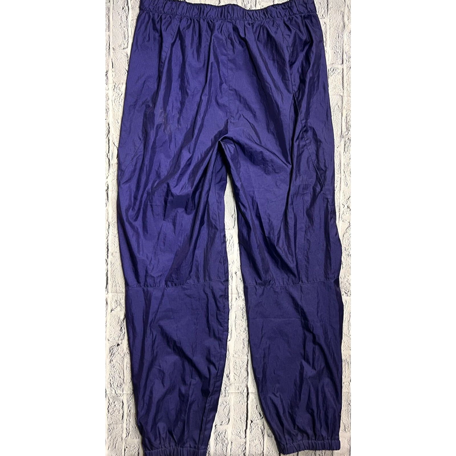 Patagonia VINTAGE Patagonia Pants Women L Purple 90s Jogger Track Workout Activewear USA 83160 Size 36" / US 14 / IT 50 - 4 Thumbnail