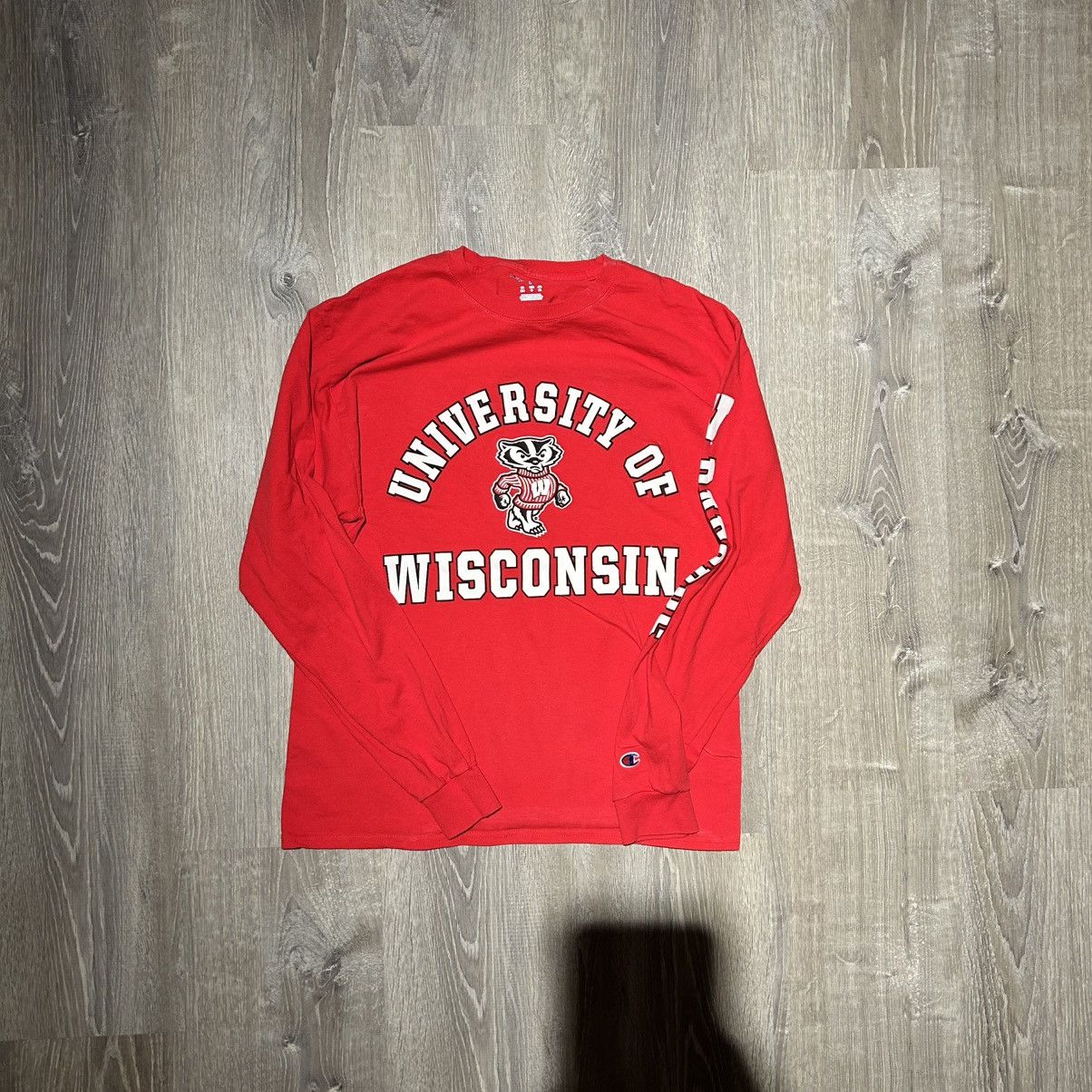 Champion Wisconsin Madison Long Sleeve Size US L / EU 52-54 / 3 - 1 Thumbnail
