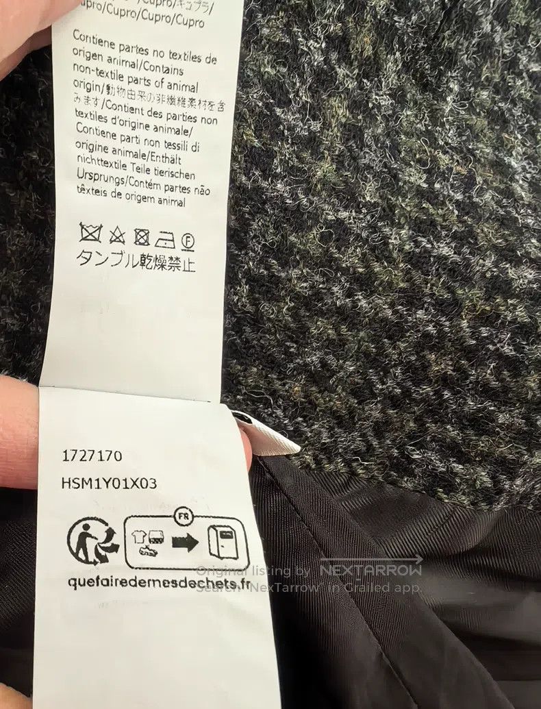 Loewe Loewe Black + dark green coat Size US S / EU 44-46 / 1 - 9 Thumbnail