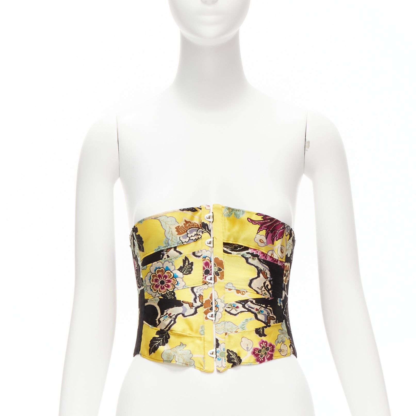 Vintage Roberto Cavalli Silk Corset Top – The Collectibles