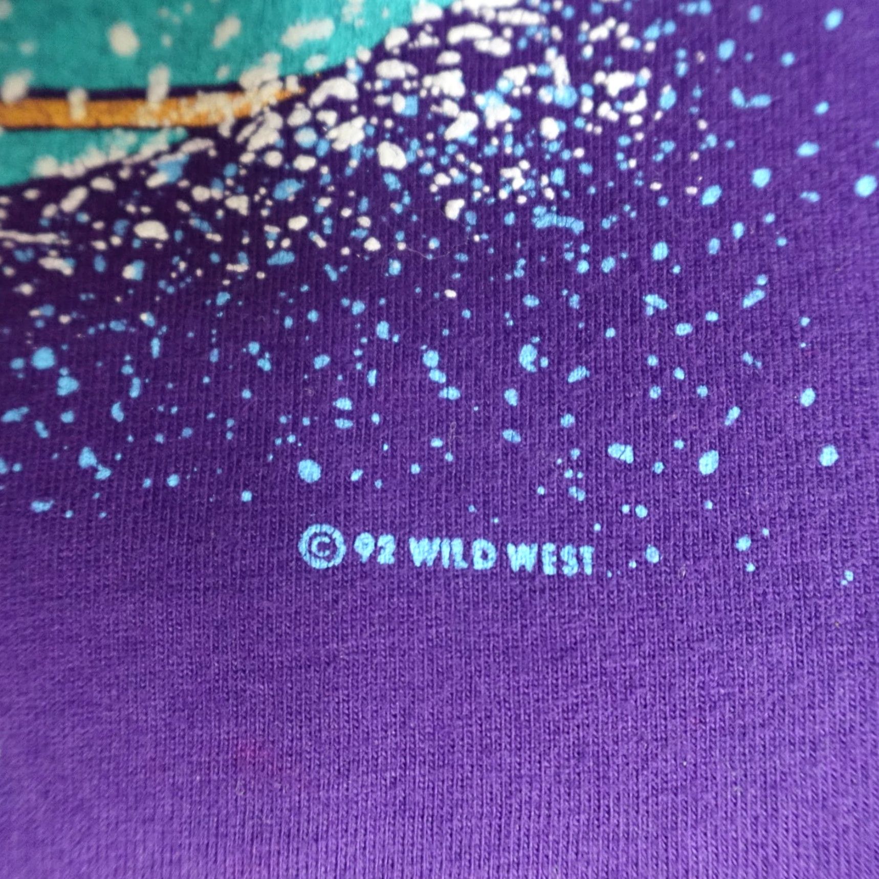 Vintage VINTAGE Oregon Shirt Large Purple 1992 Jerzees Made in USA Mens crew neck T-Shirt Short Sleeve USA theme Size US L / EU 52-54 / 3 - 6 Thumbnail