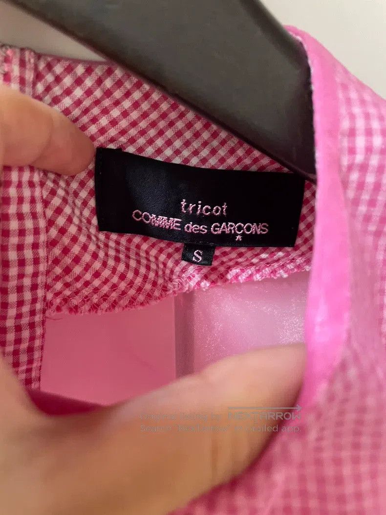 Comme des Garcons Comme Des Garcons Pink sheer top, size S Size S / US 4 / IT 40 - 3 Thumbnail