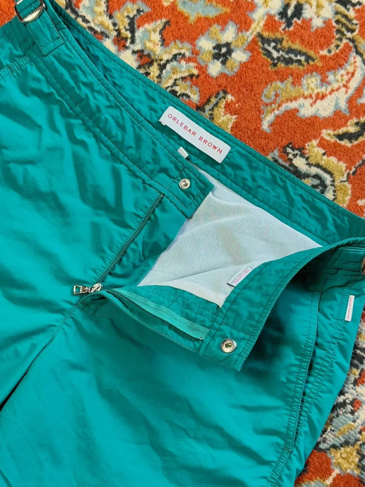 Orlebar Brown Orlebar Brown Turquoise Swim Shorts Trunks Size US 30 / EU 46 - 6 Thumbnail
