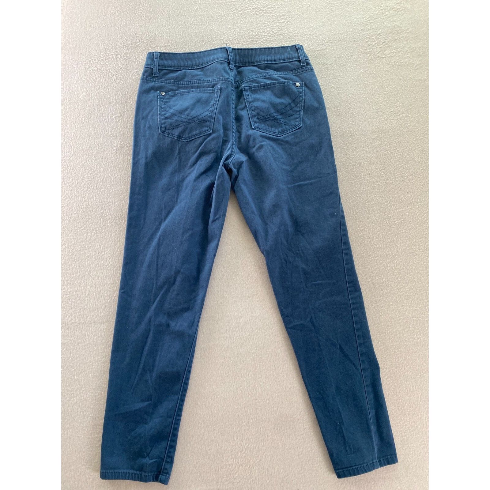 Vera Wang Simply Vera Vera Wang Jeans Womens Size 2 Blue Skinny Size 26" / US 2 / IT 38 - 9 Thumbnail