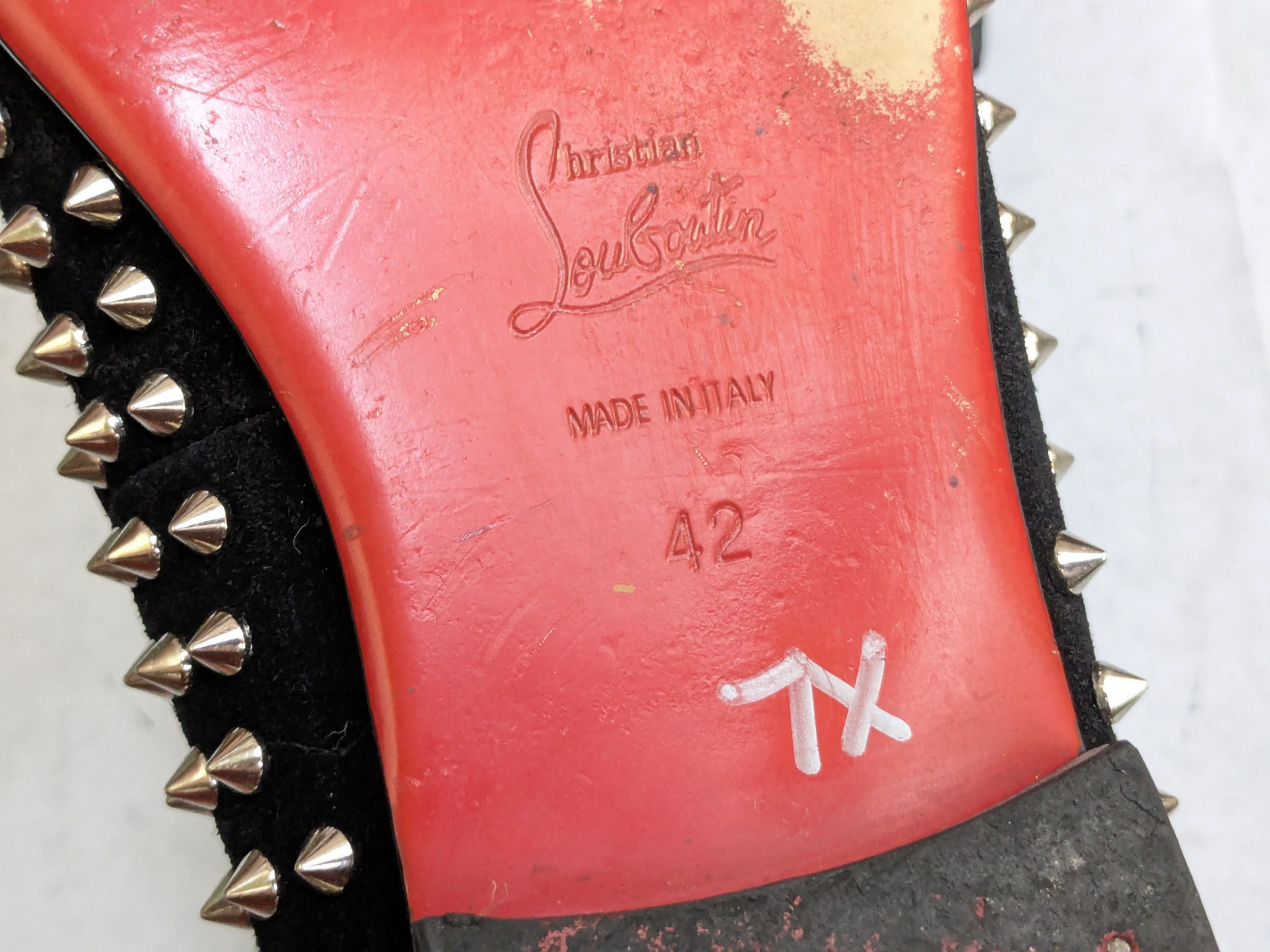 Christian Louboutin Christian Louboutin Spike Loafers Black 9 42 Size US 9 / EU 42 - 13 Thumbnail
